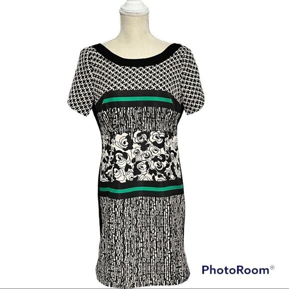 Anthropologie Plenty By Tracy Reese Francesca Print Faille shift dress - Picture 6 of 7